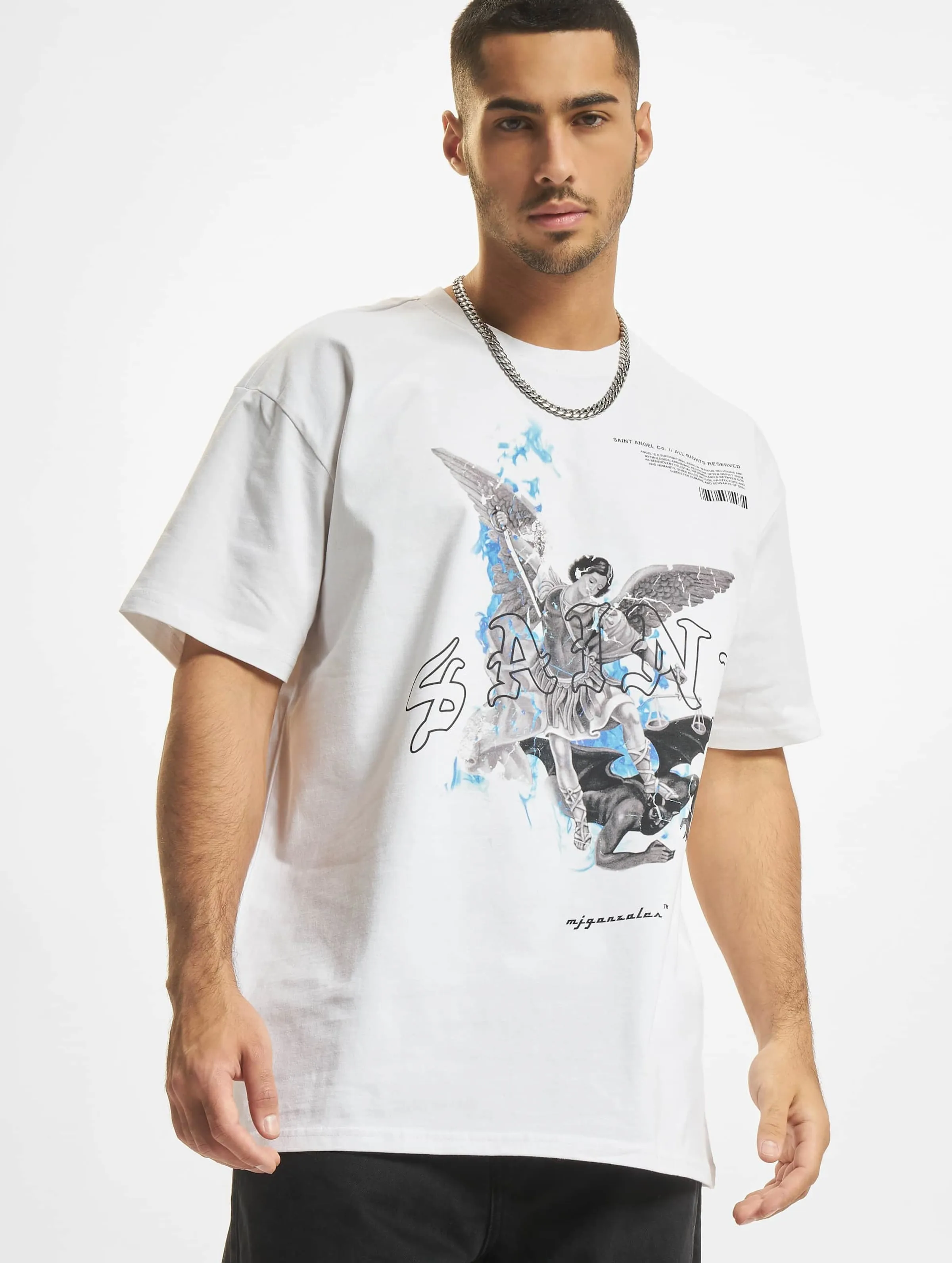 MJ Gonzales Heavy Oversized 2.0 ''Saint V.1'' /Blue Xl