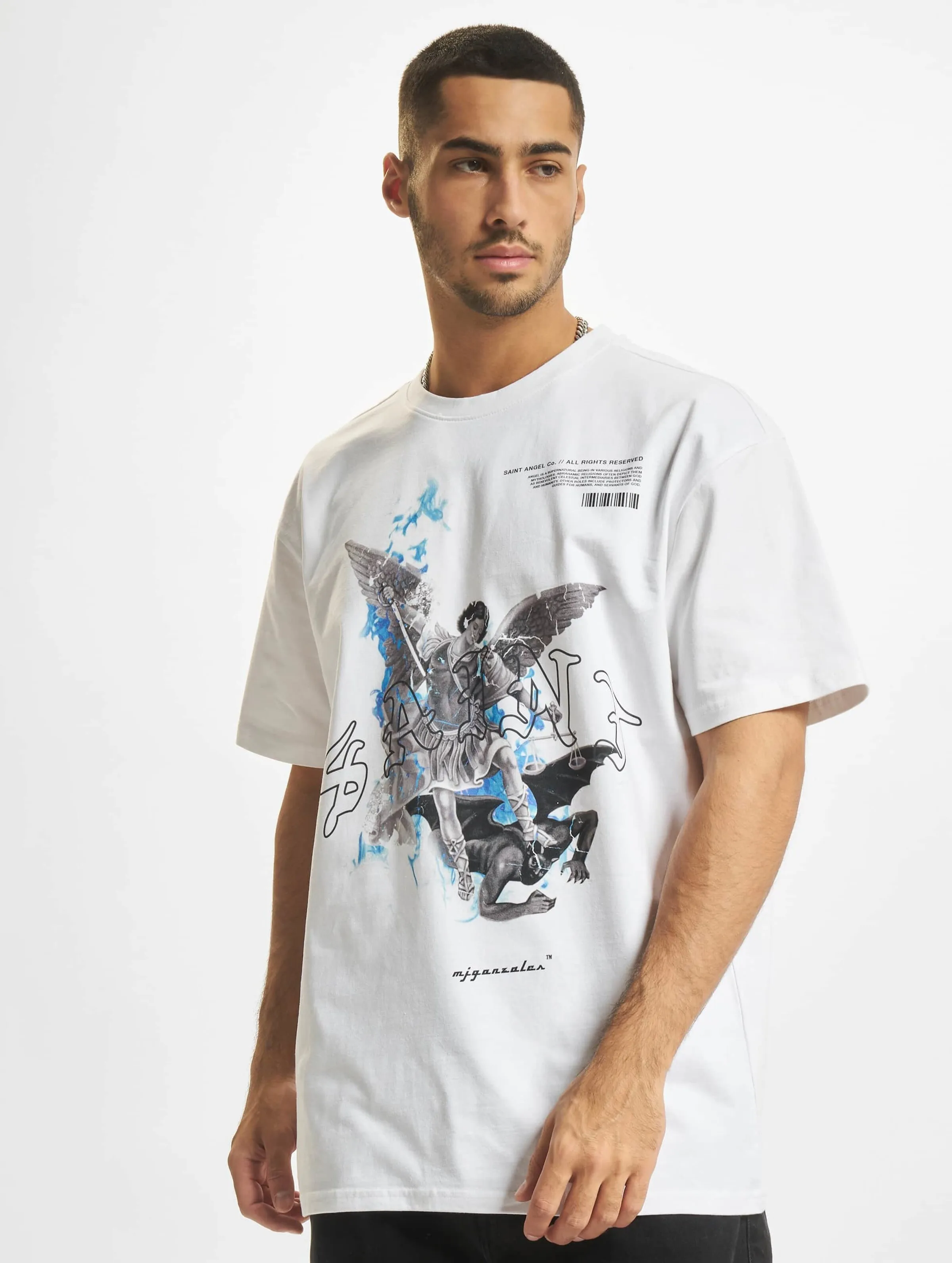MJ Gonzales Heavy Oversized 2.0 ''Saint V.1'' /Blue Xl