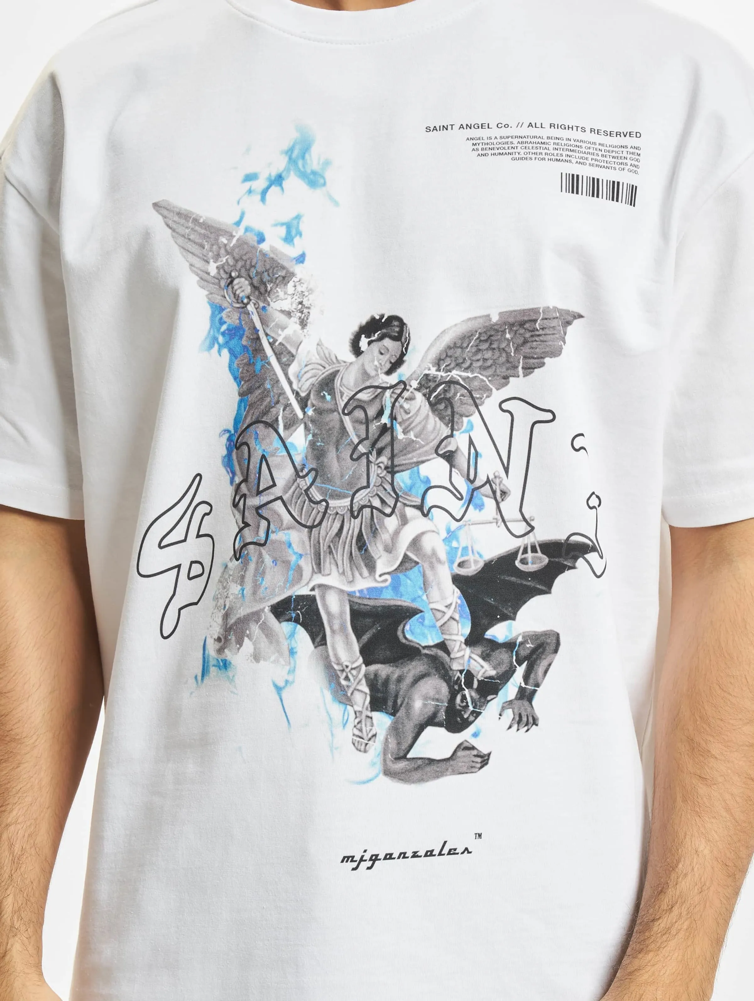 MJ Gonzales Heavy Oversized 2.0 ''Saint V.1'' /Blue Xl