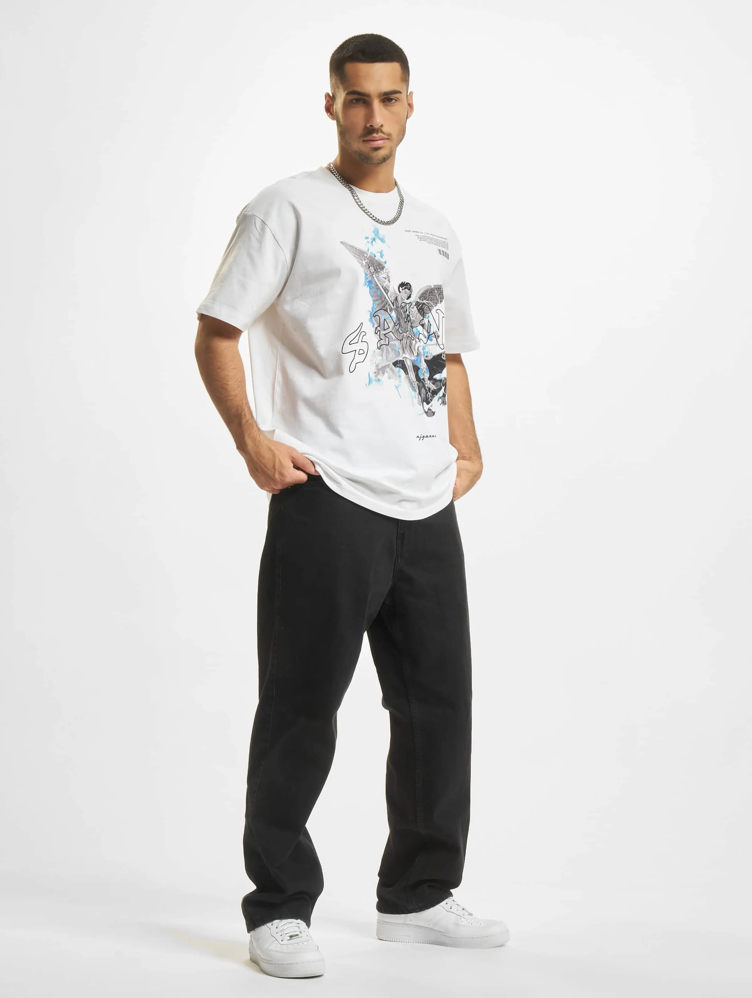 MJ Gonzales Heavy Oversized 2.0 ''Saint V.1'' /Blue Xl