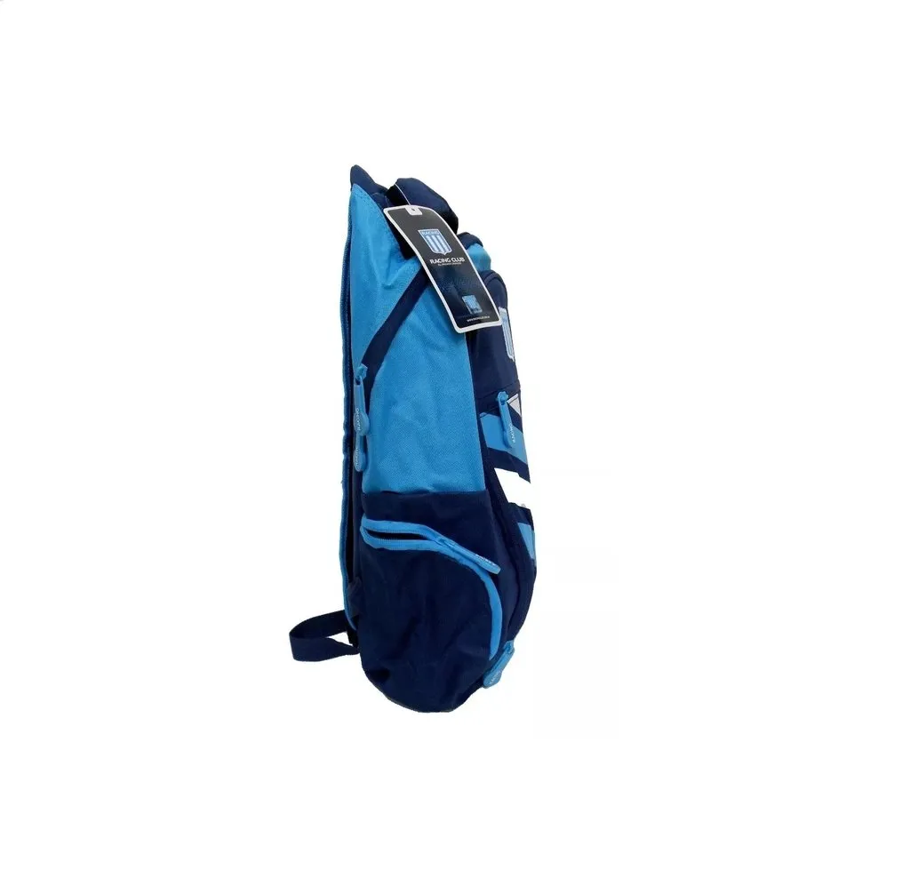 MOCHILA OFICIAL RACING RAYAS 18 PULG  RA083