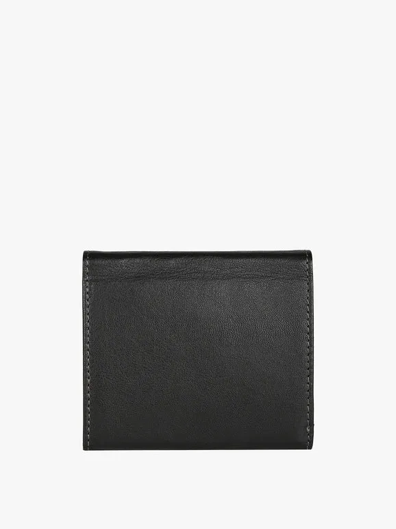 Nazareno Gabrielli Cartera de hombre de piel con monedero.