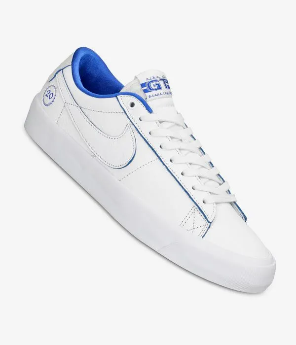 Nike SB Zoom Blazer Low Pro GT PRM Zapatilla (wummit white game royal)