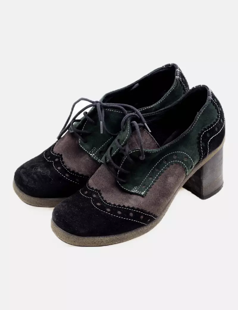 NoName Oxford multicolor tacón