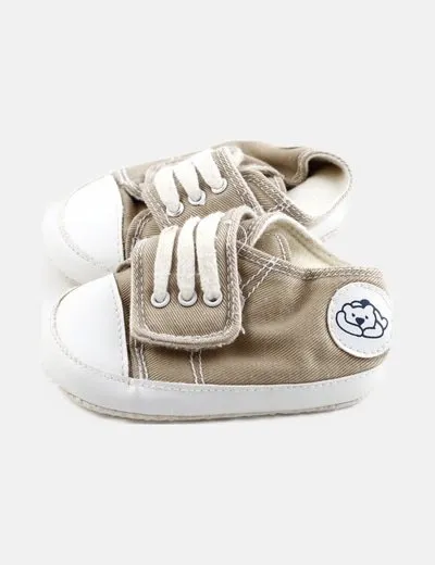 NoName Zapatilla marrón combinada
