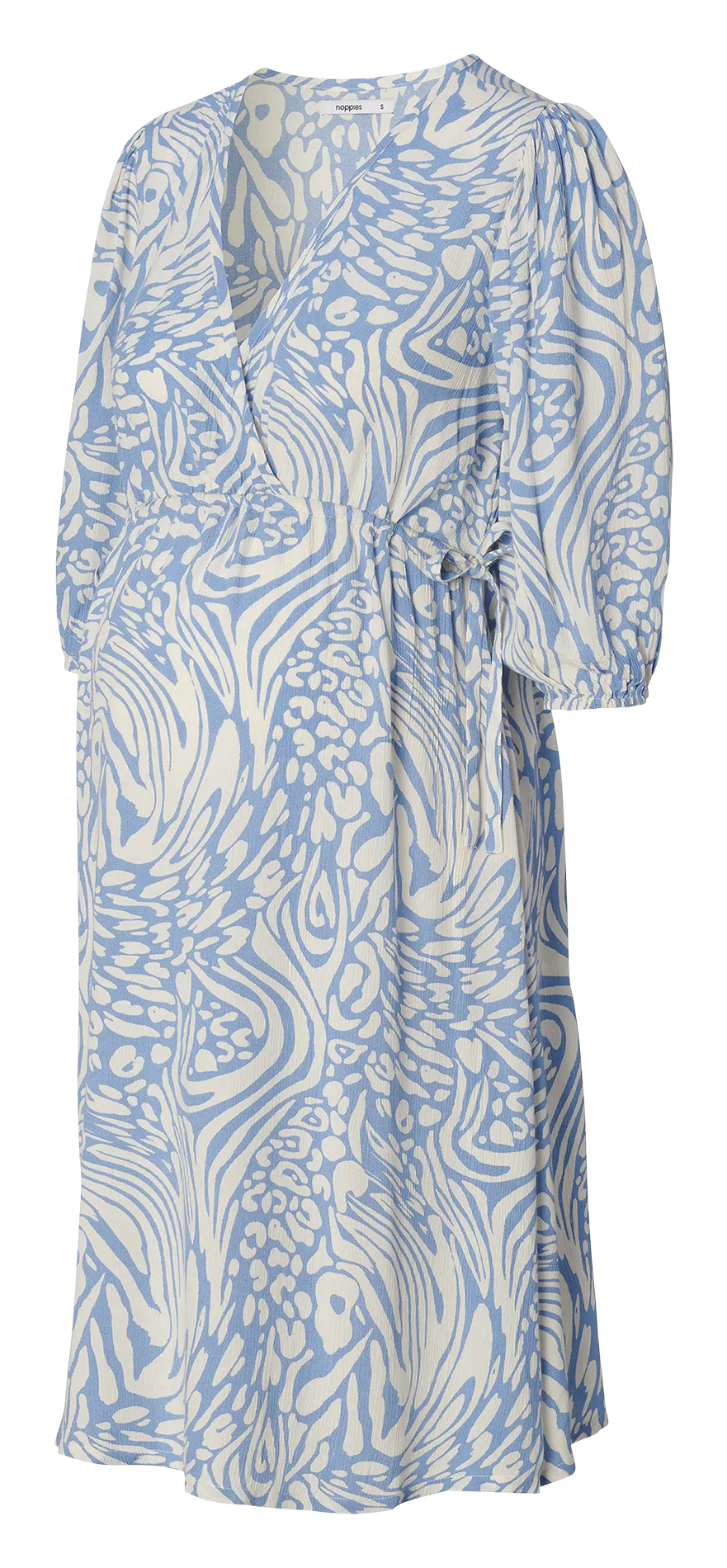 NOPPIES KEARA  VESTIDO CORTO ESTAMPADO EN AZUL