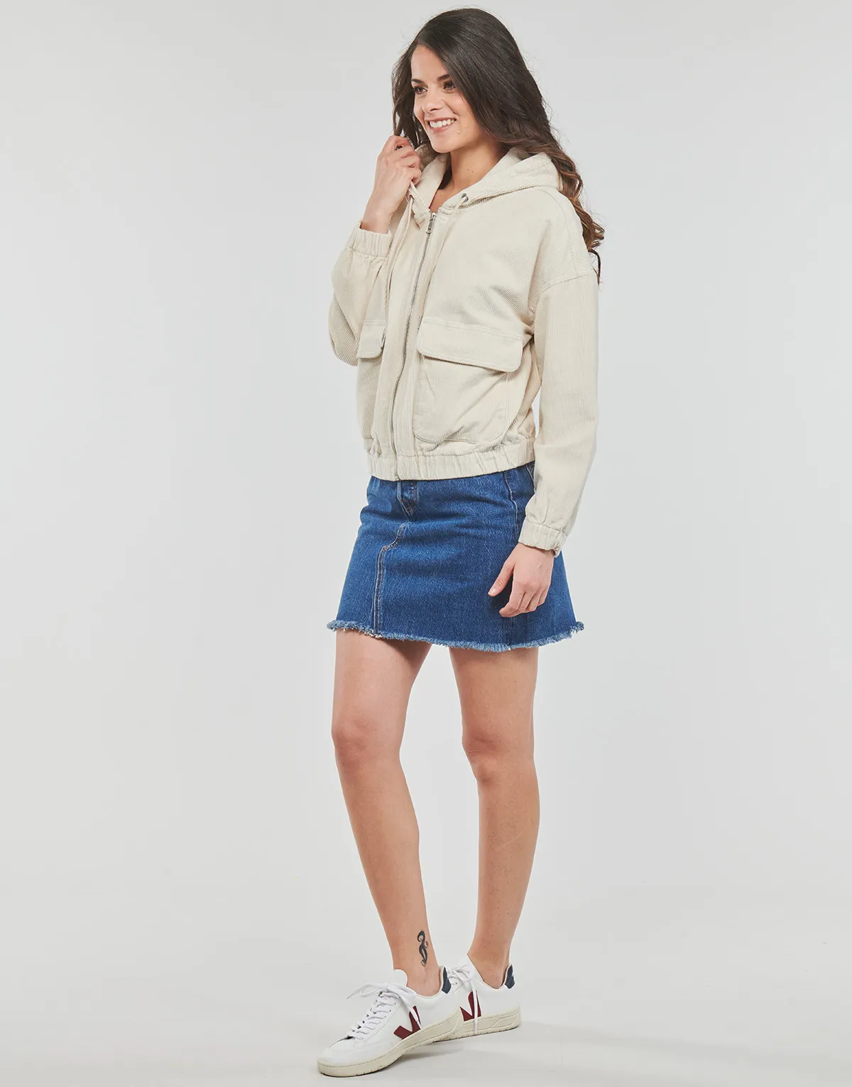 ONLKENZIE L/S CORD JACKET CC PNT