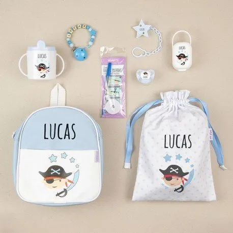 Pack guardería Pirata Personalizado