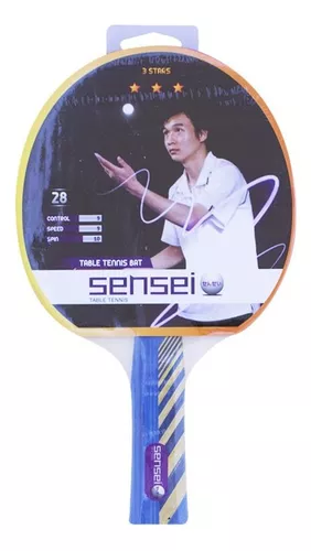 Paleta de ping pong Sensei 3 Star Plus