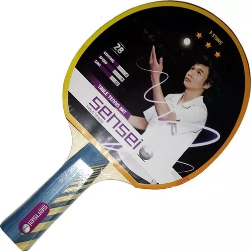 Paleta de ping pong Sensei 3 Star Plus