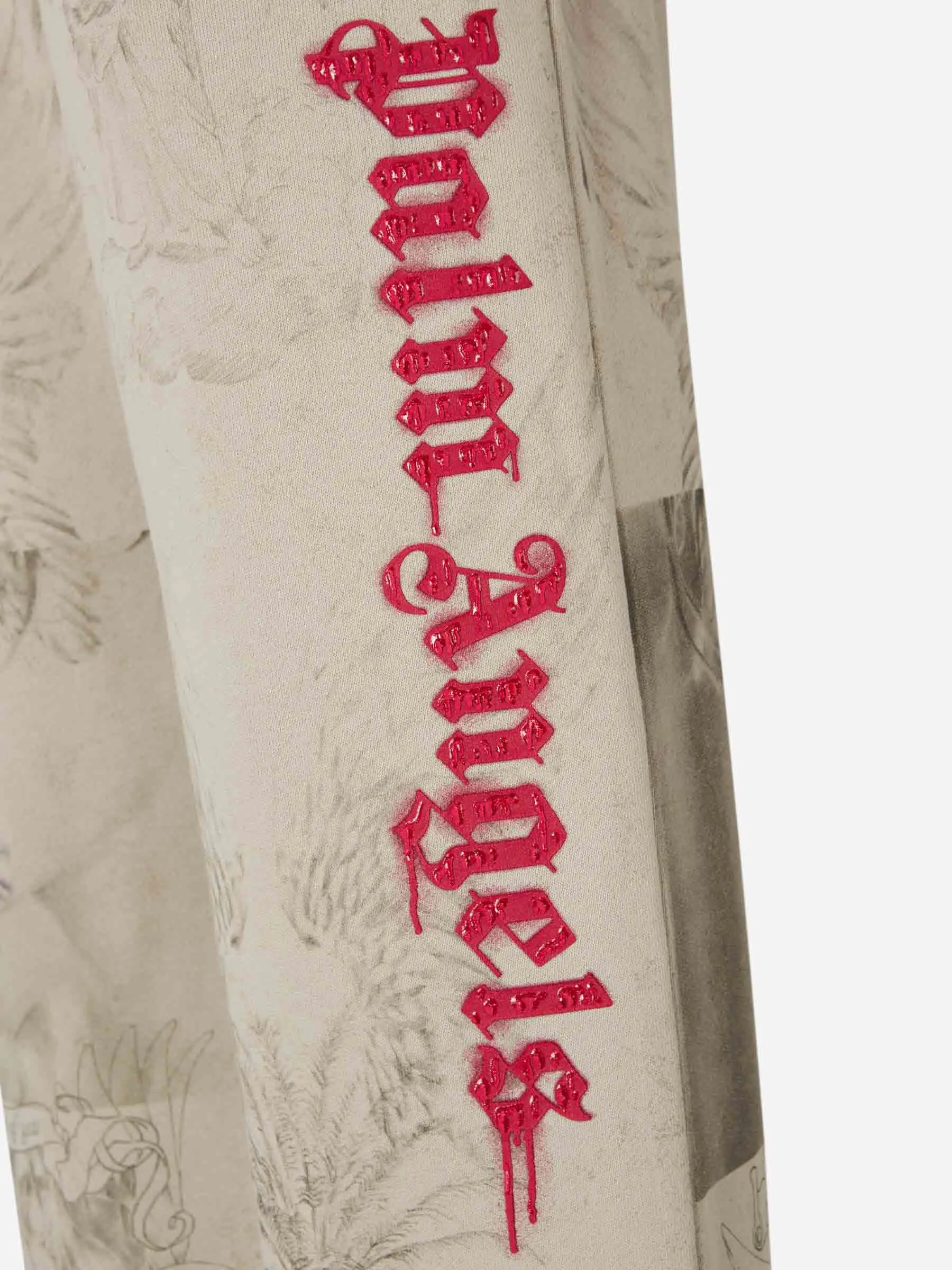 Palm Angels Joggers Gráfico Estampado