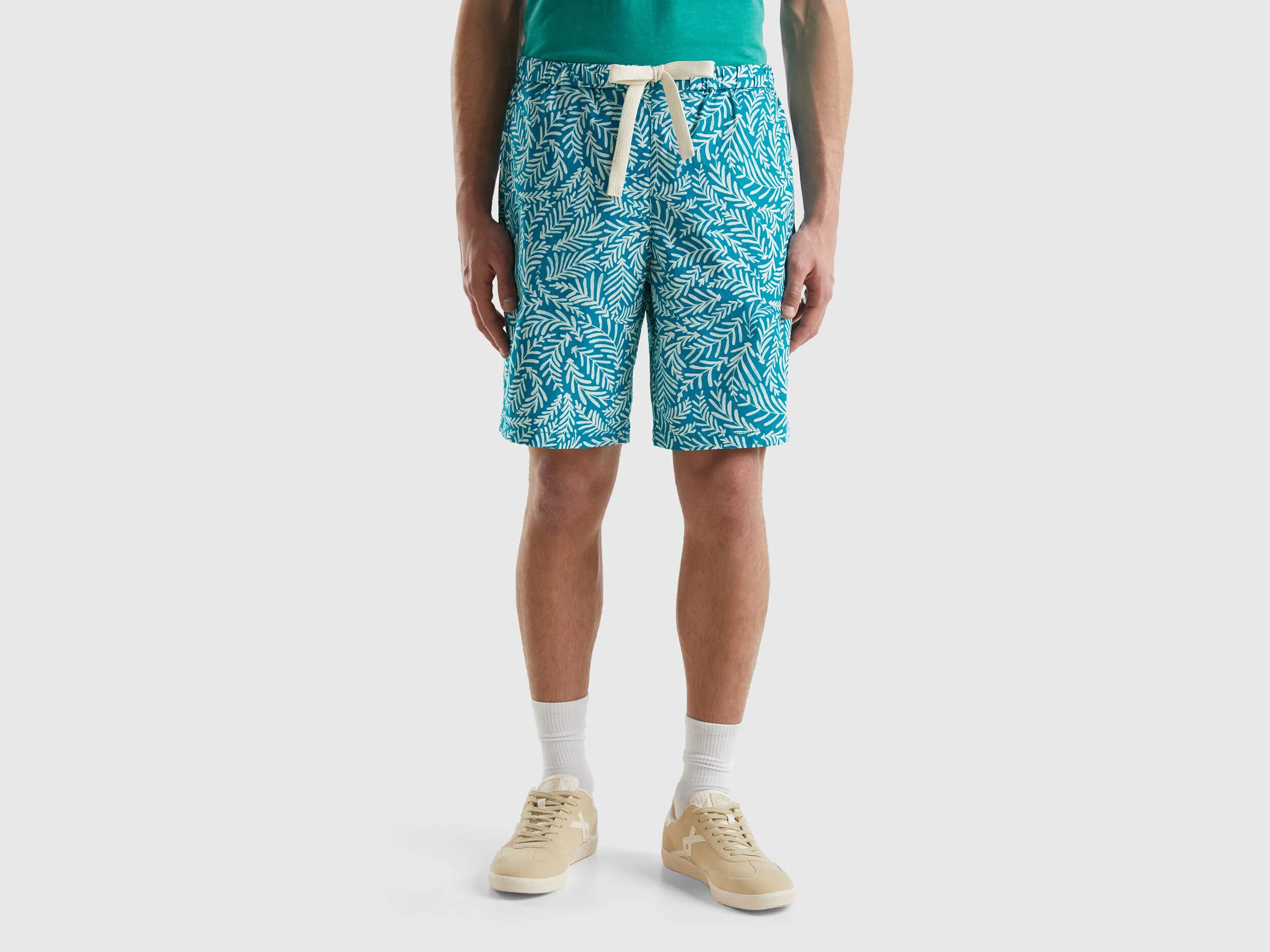 Pantalón corto estampado