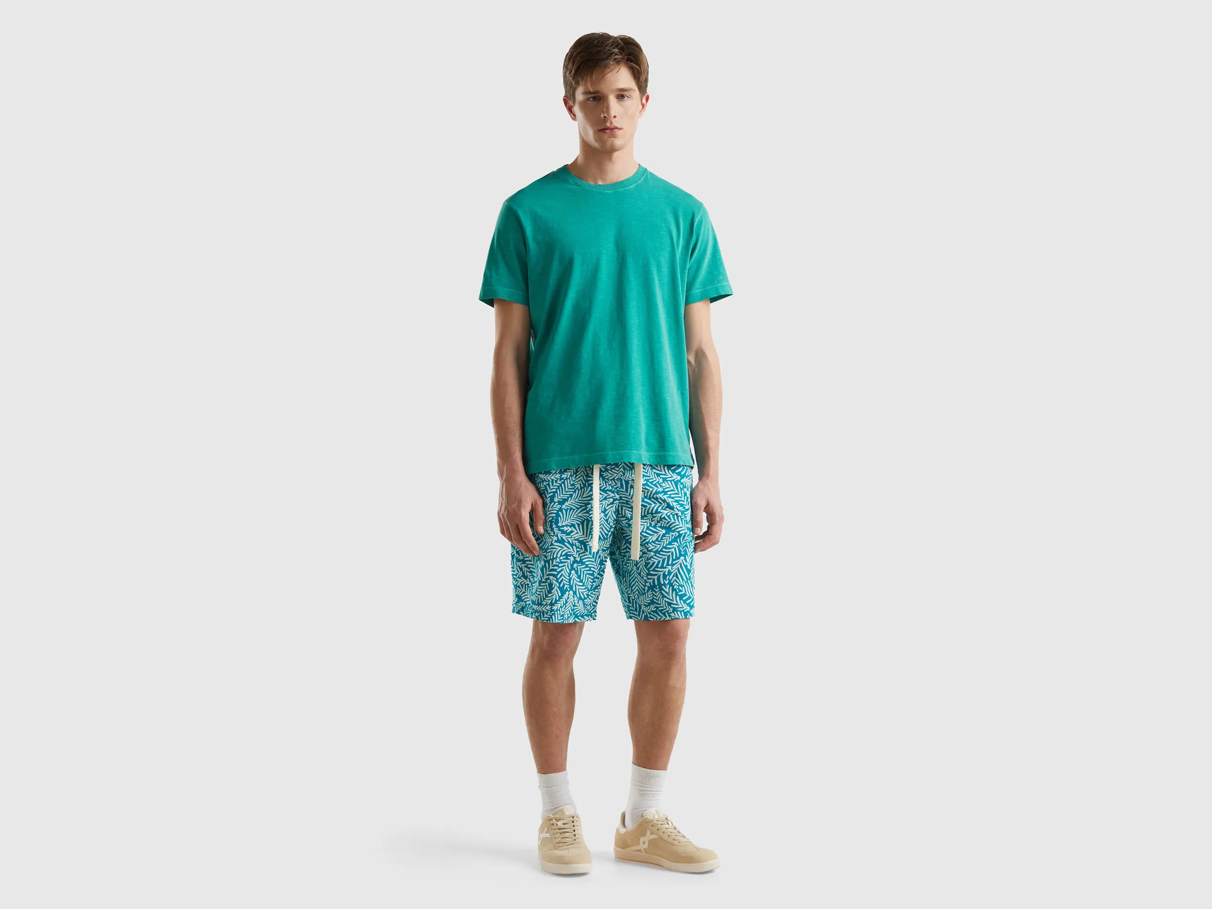 Pantalón corto estampado