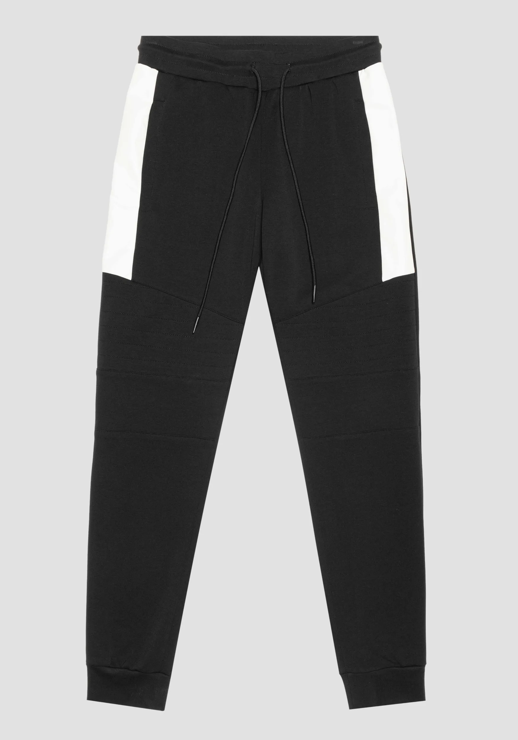 PANTALONES DE FELPA SLIM FIT DE MEZCLA DE ALGODÓN