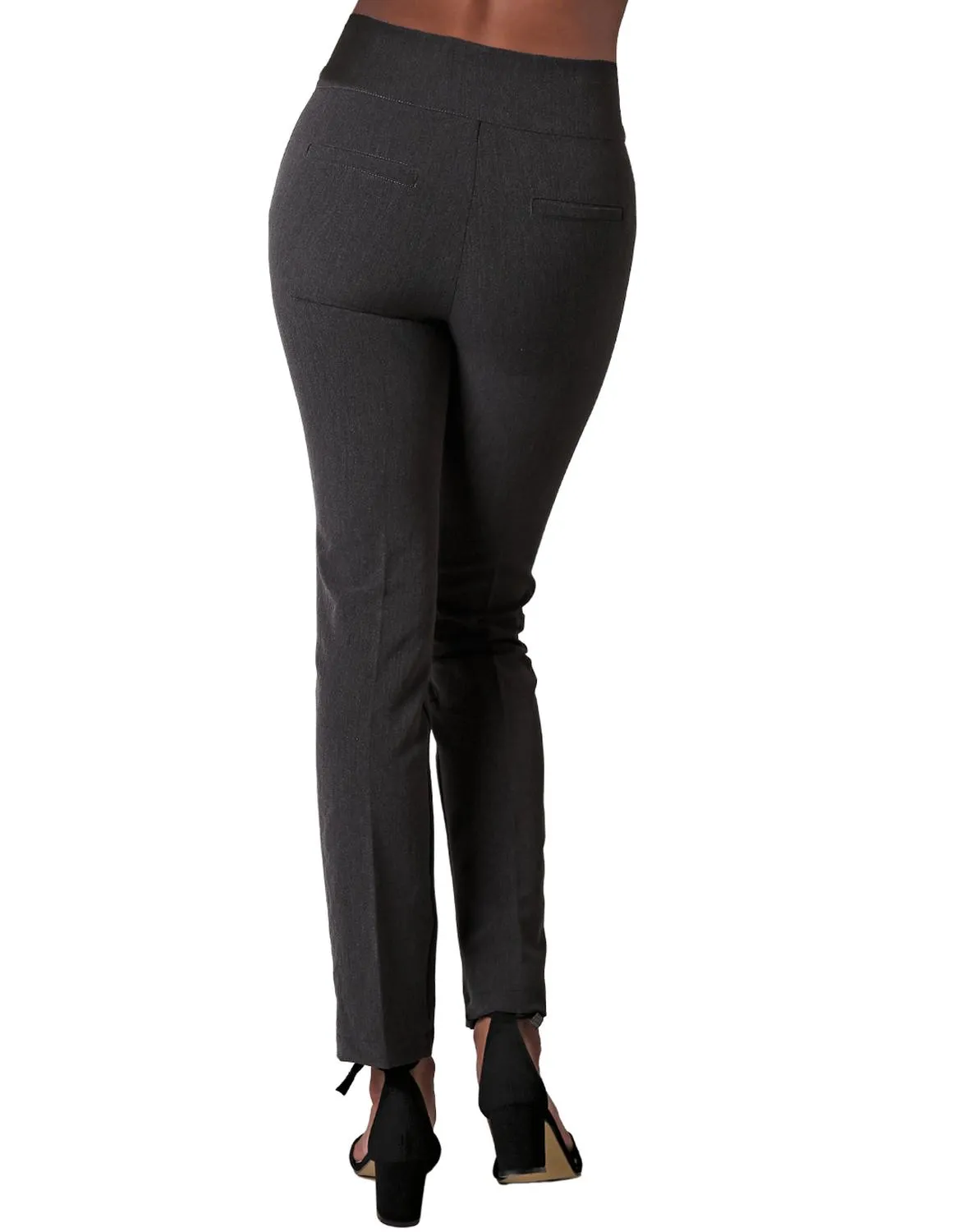 Pantalón Mujer Vestir Recto Gris Stfashion 79304058