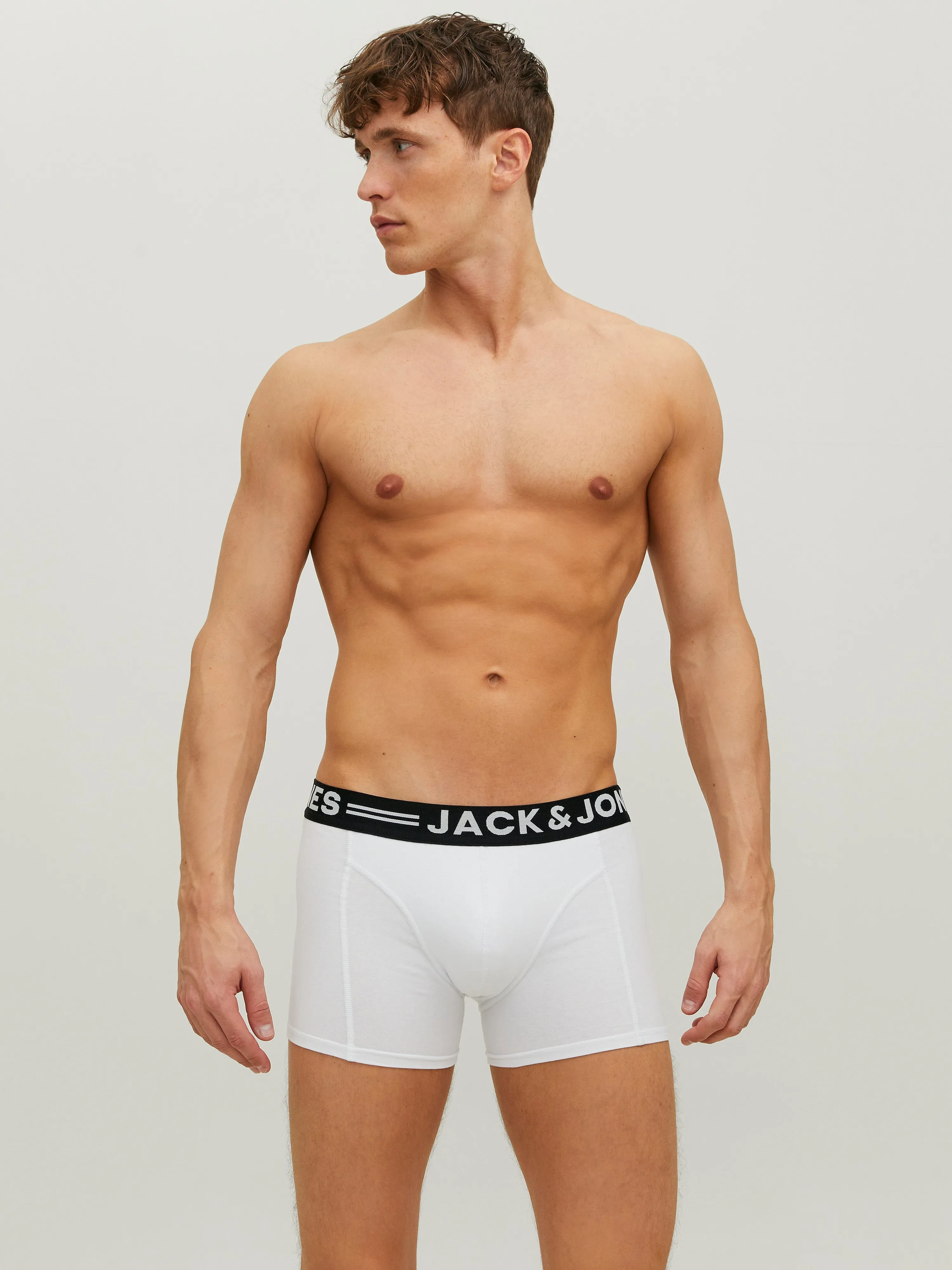Paquete de 3 Boxers | Blanco | Jack & Jones®