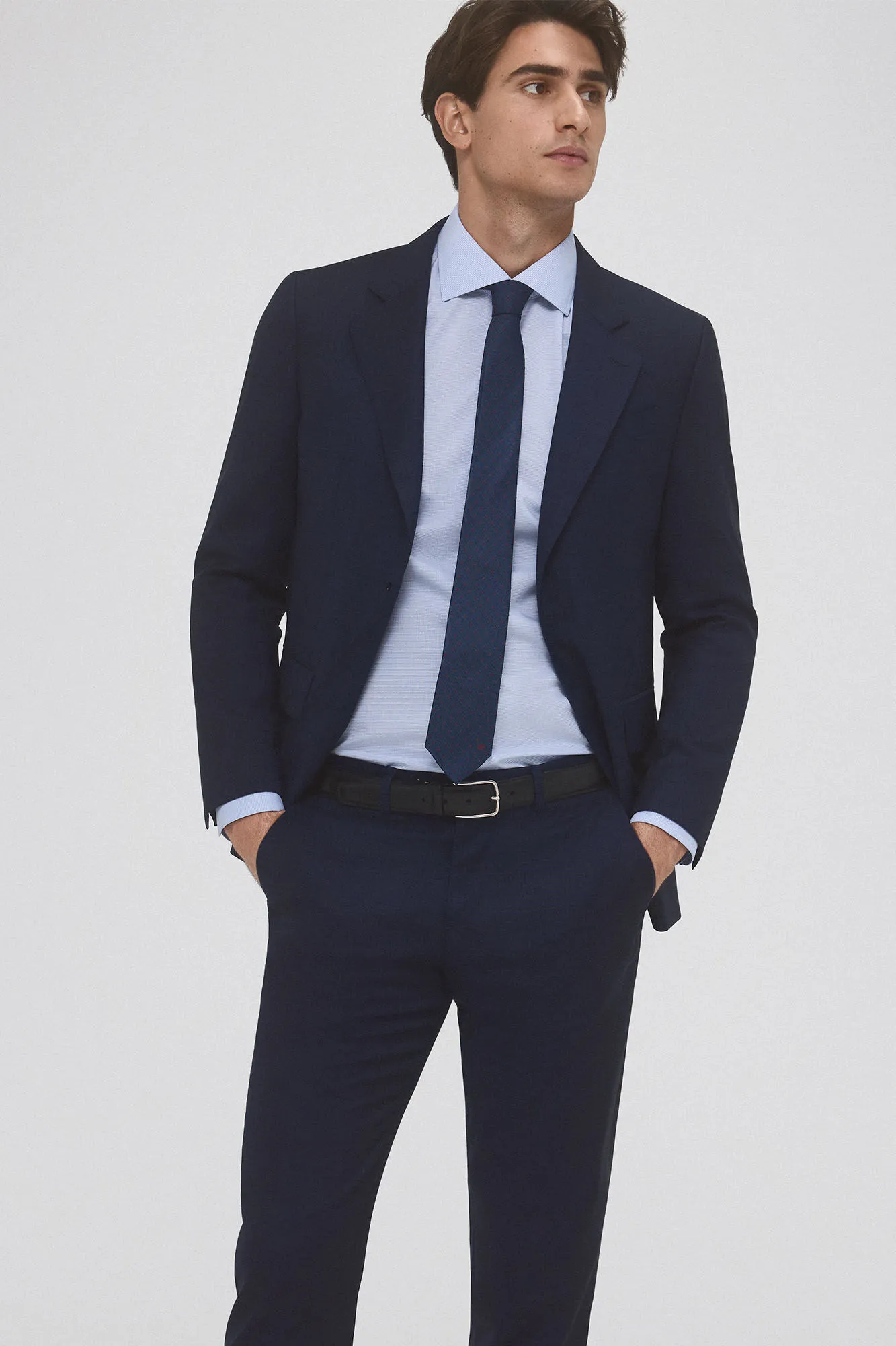 Pedro del Hierro Camisa vestir cuadros non iron + antimanchas