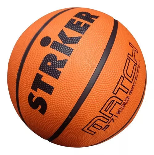 Pelota Basquet Nº7 Striker Colegial Excelente Color Naranja