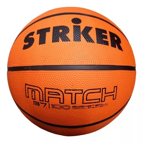 Pelota Basquet Nº7 Striker Colegial Excelente Color Naranja