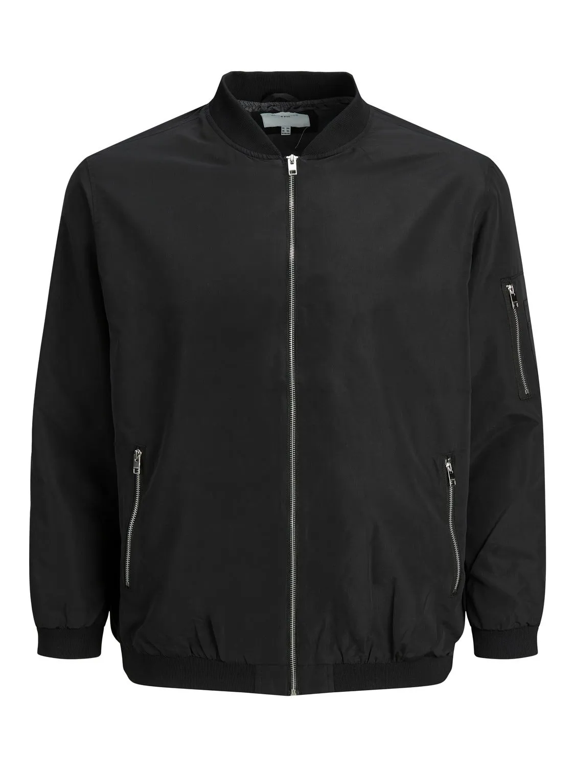 Plus Size Chaqueta bomber | Negro | Jack & Jones®