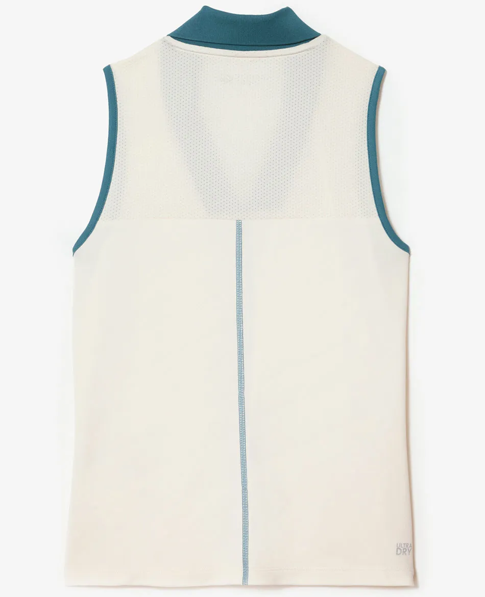 POLO SIN MANGAS LACOSTE ULTRADRY