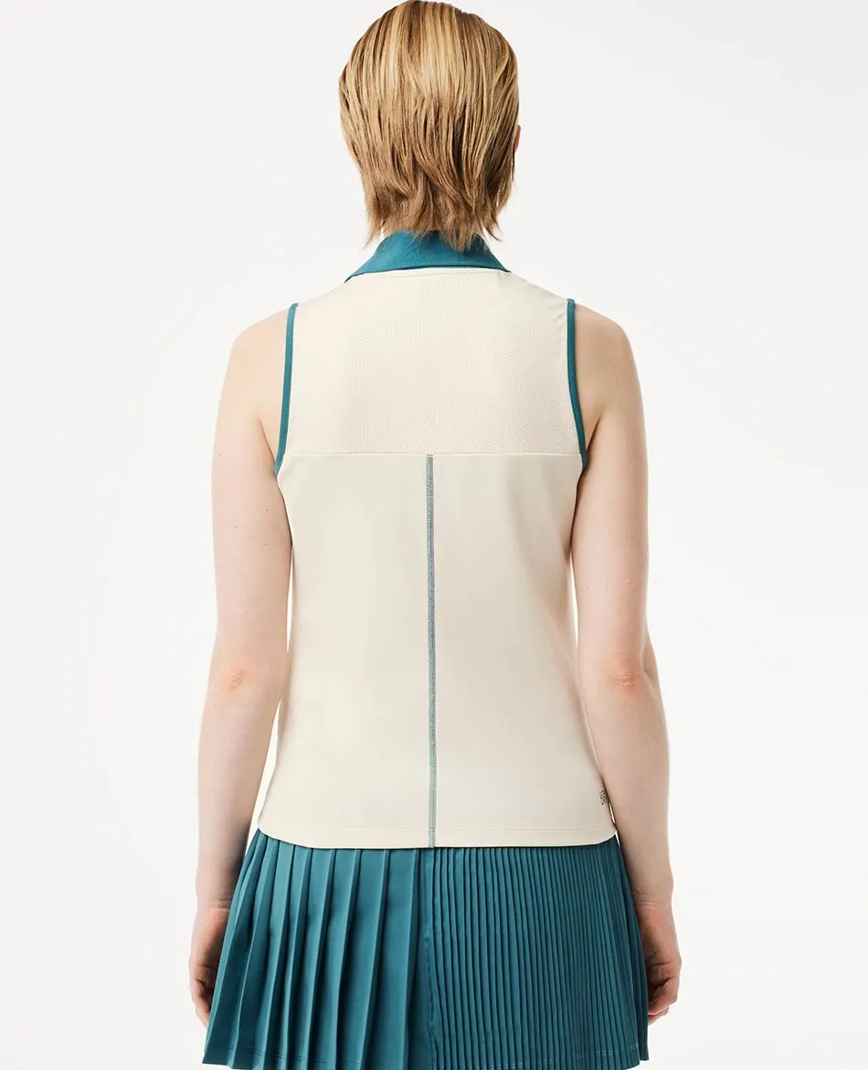 POLO SIN MANGAS LACOSTE ULTRADRY