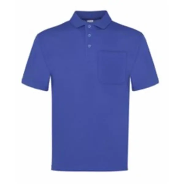 POLO TRABAJO XXL BOLSILLO ALG/POLI/COOL M/CORTA AZ 100 VESIN POLOCM/100AZXXL