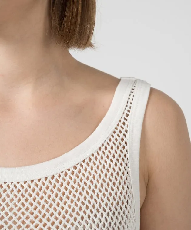 PROENZA SCHOULER White openwork top Kiki