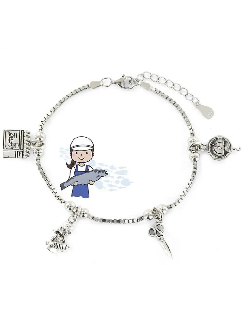Pulsera de la Pescadera plata