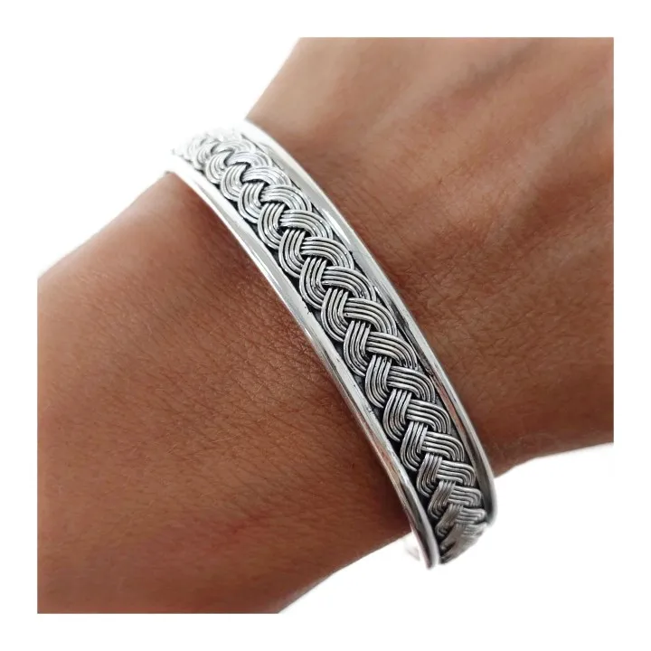 Pulsera Plata Brazalete