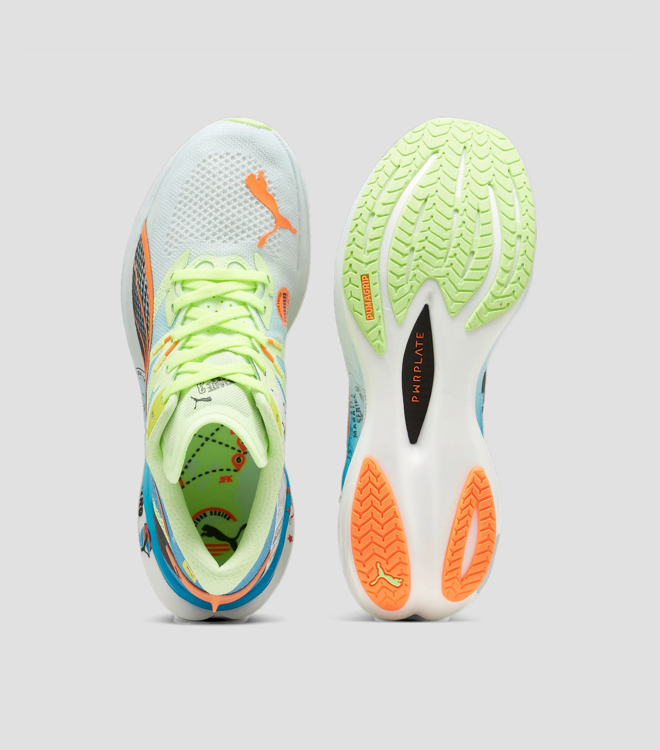 Puma Tenis para correr Deviate Nitro 3 PWRPLATE Hombre