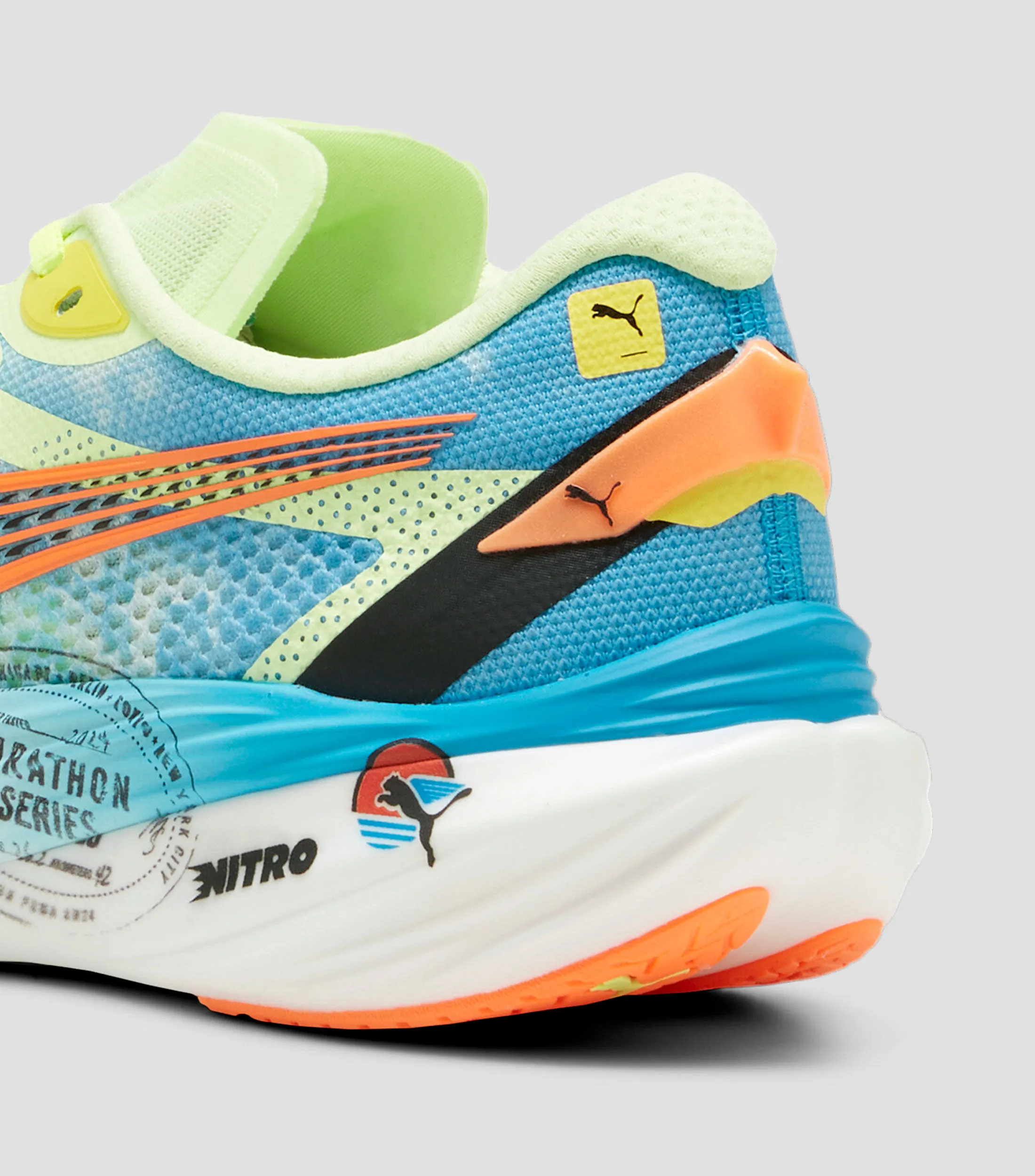 Puma Tenis para correr Deviate Nitro 3 PWRPLATE Hombre