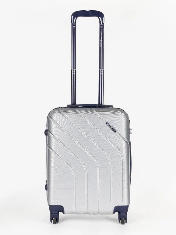 Renato Balestra Maleta de cabina rígida  52 X 40 X 23  plateada