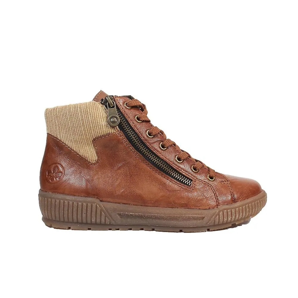 RIEKER N070922 BRONCEADO MUJER BOTAS FORRADAS CáLIDAS