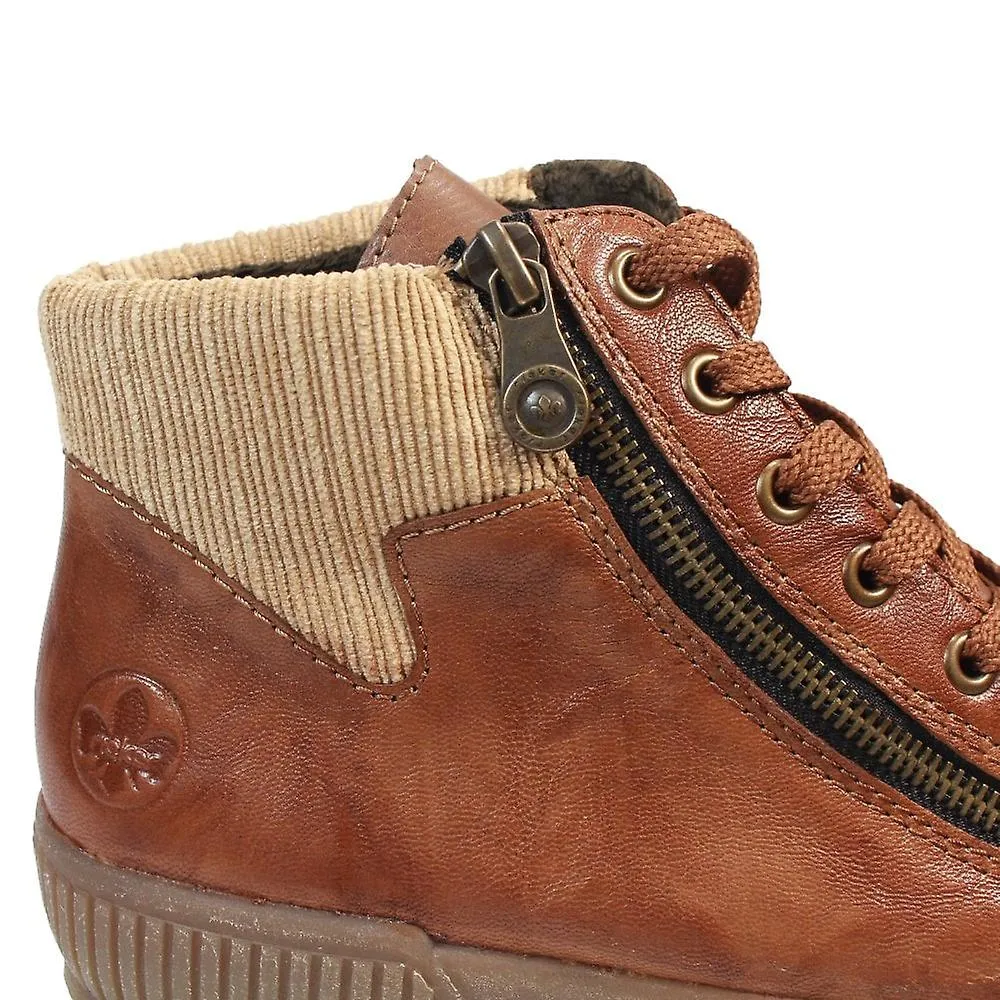 RIEKER N070922 BRONCEADO MUJER BOTAS FORRADAS CáLIDAS