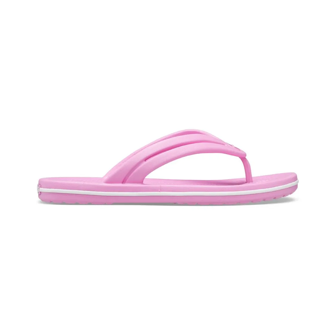 Sandalia Crocs Crocband Flip Women Taffy Pink