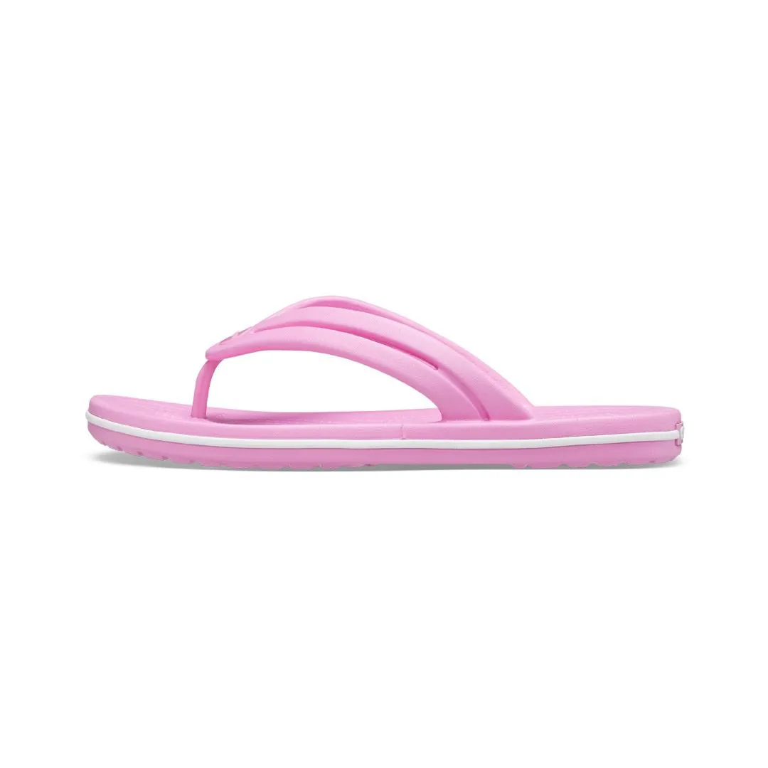 Sandalia Crocs Crocband Flip Women Taffy Pink