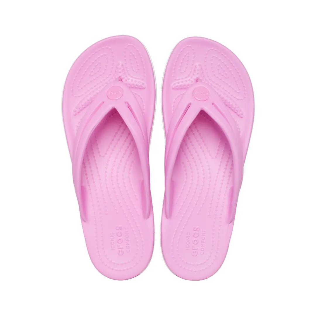 Sandalia Crocs Crocband Flip Women Taffy Pink