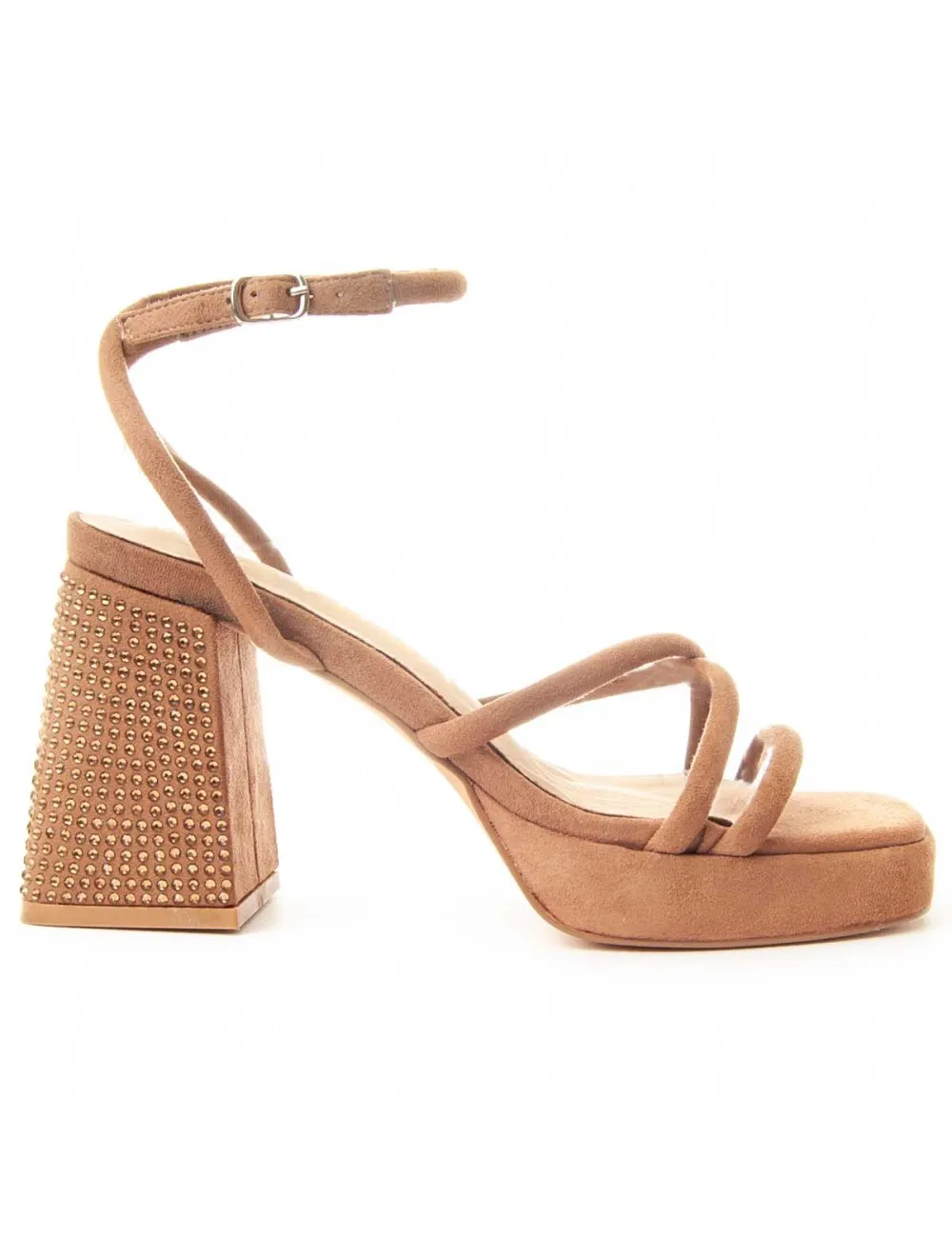 Sandalia De Tacón Para Mujer.  Montevita  Festsand  88513
