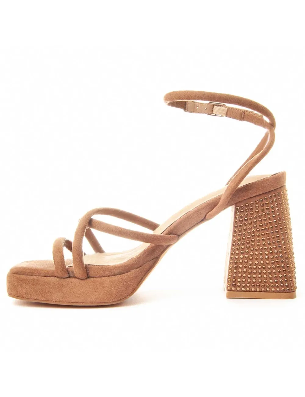 Sandalia De Tacón Para Mujer.  Montevita  Festsand  88513