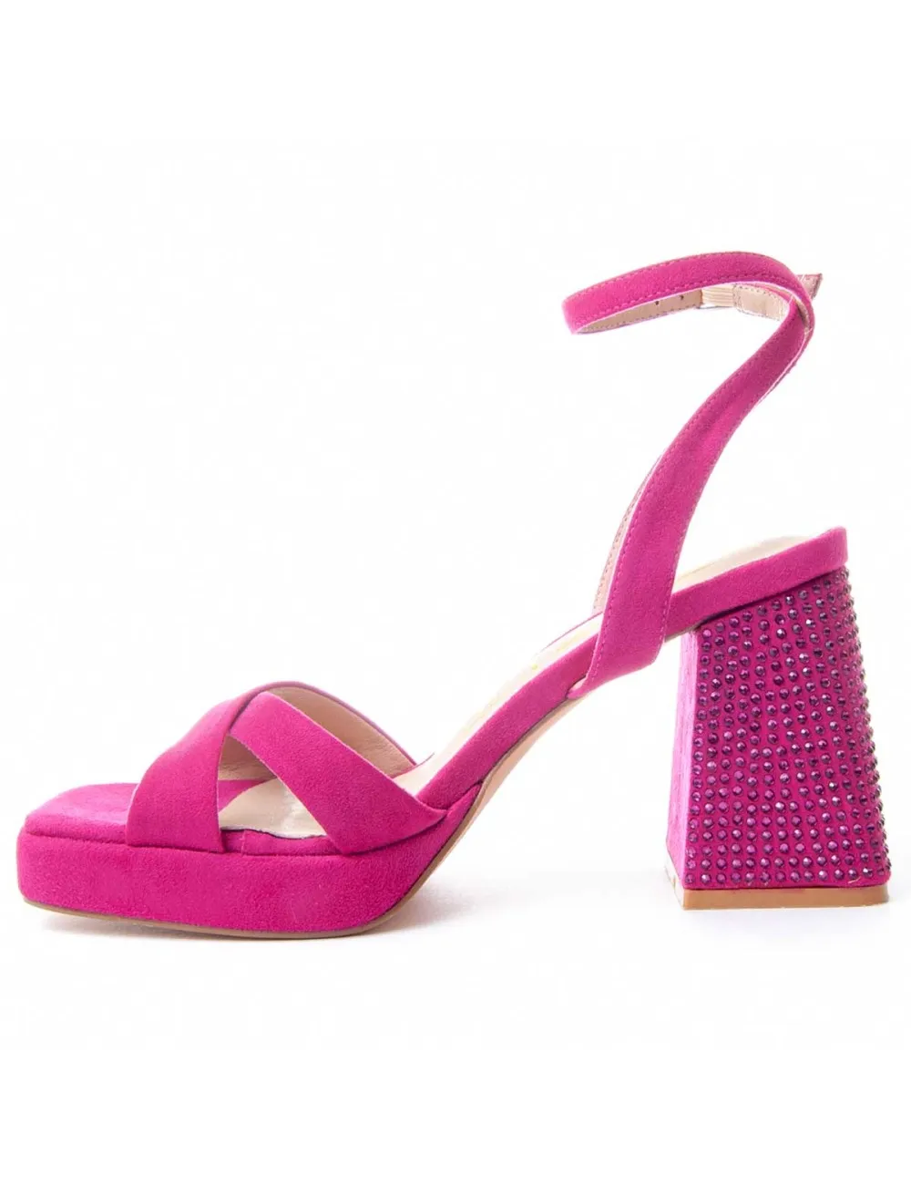 Sandalia De Tacón Para Mujer.  Montevita  Festsand3  88517