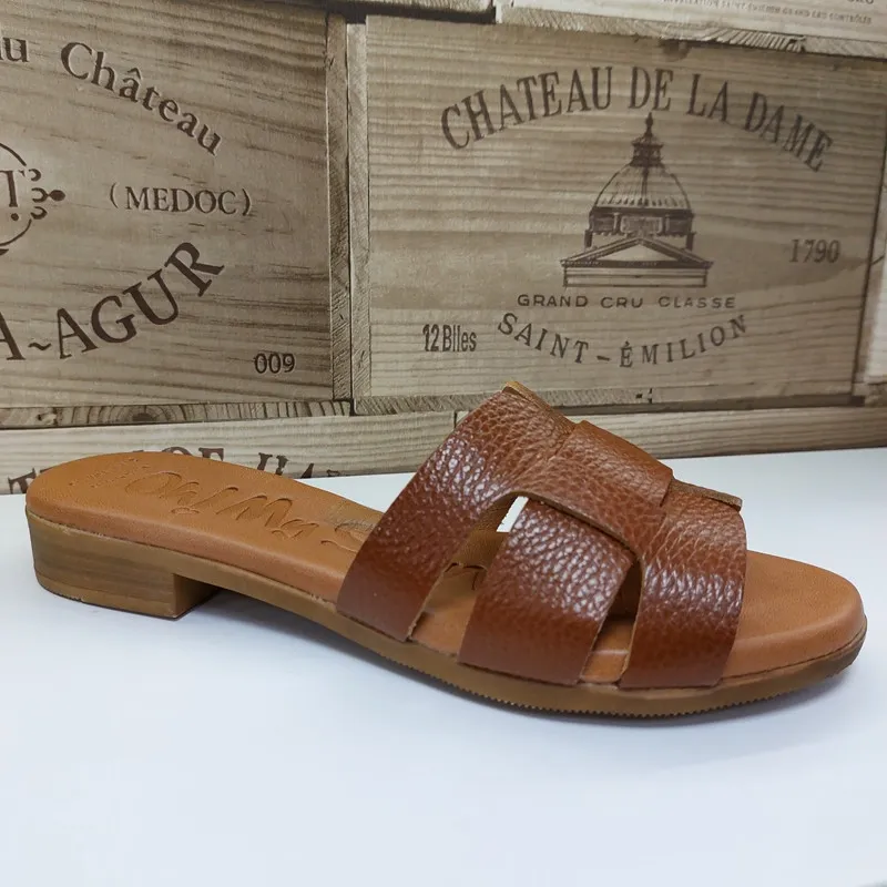 Sandalia Destalonada Doya Roble Oh My Sandals 4955