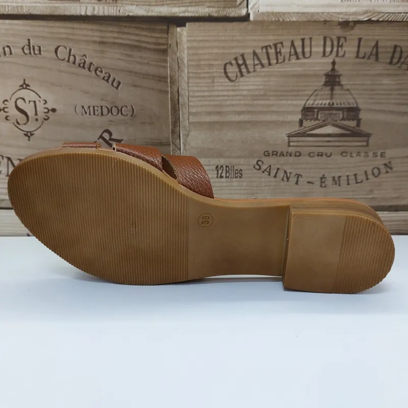 Sandalia Destalonada Doya Roble Oh My Sandals 4955