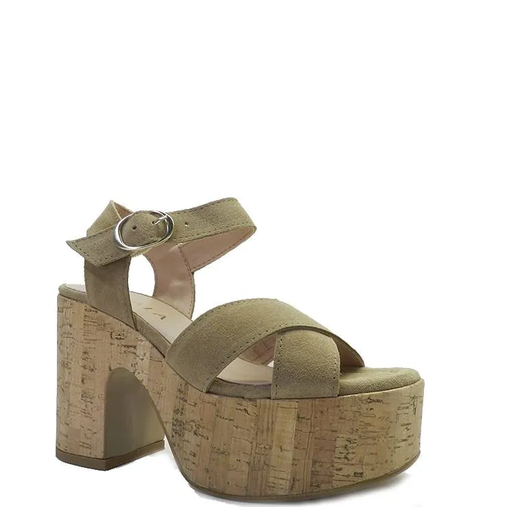 Sandalia Escala Bimba Taupe