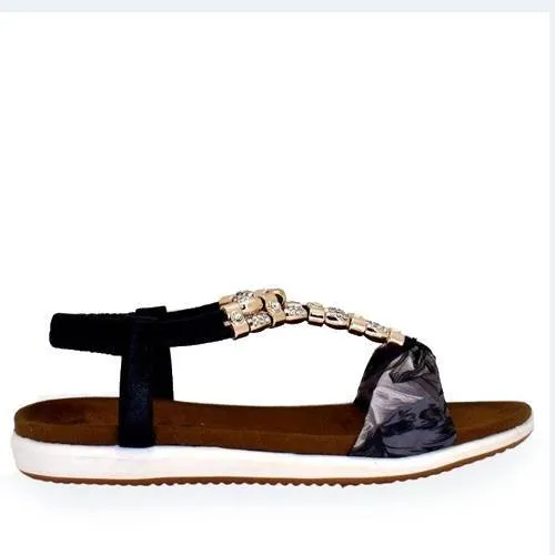 SANDALIA EXE F804330A NEGRO