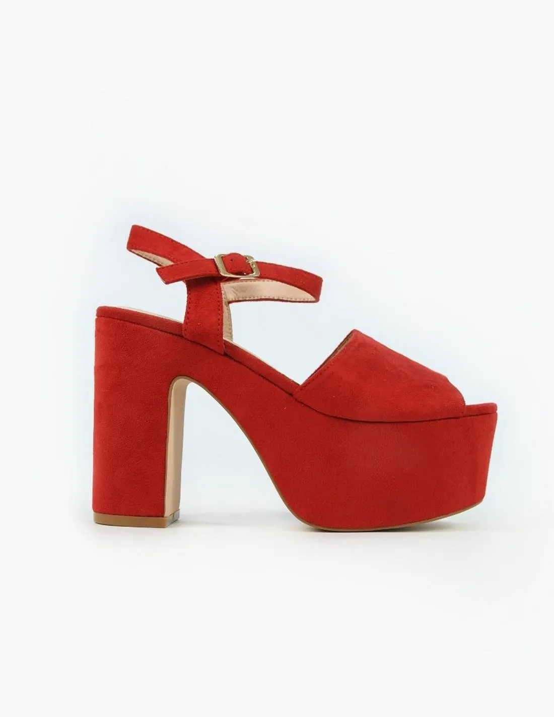 Sandalia moster roja
