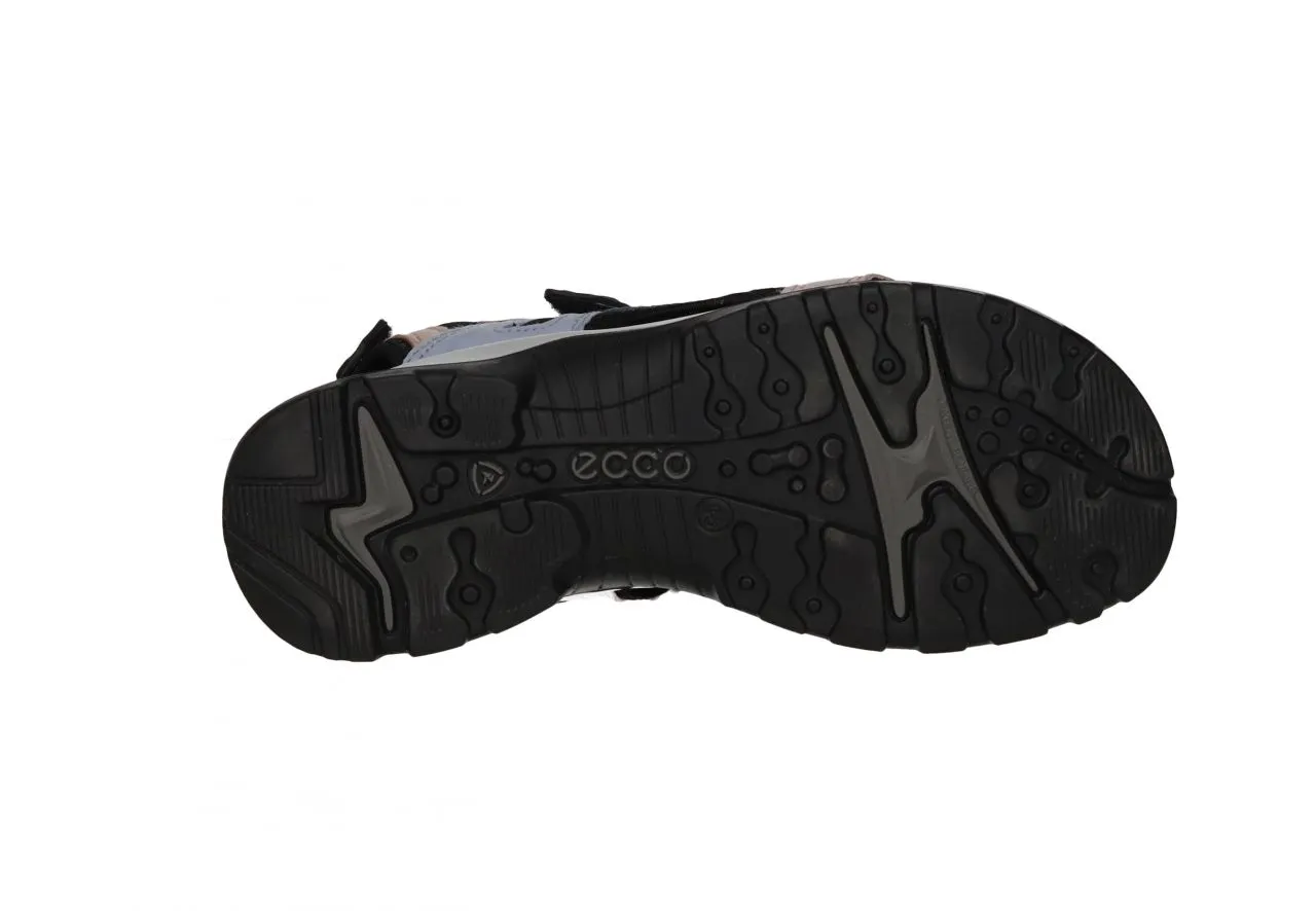 Sandalia Nobuck Multicolor 3 Velcros Piso Goma