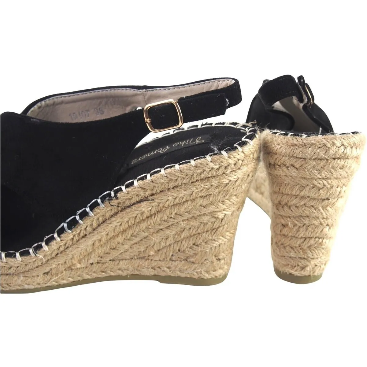 Sandalia señora BEBY 19107 negro