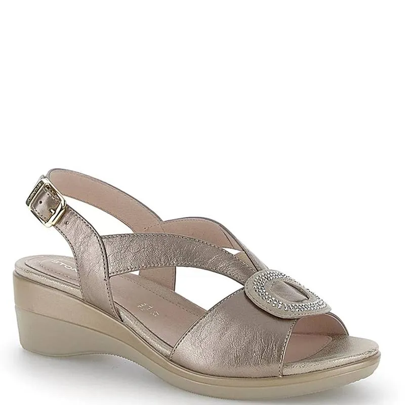 Sandalia Stonefly Vanity III 33 Laminated LTH/Goat Suede