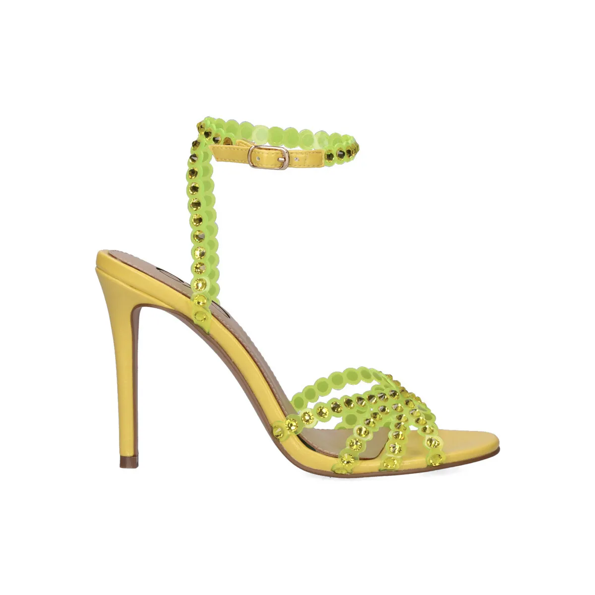 SANDALIA TACÓN 23V EXÉ JENNY915 YELLOW